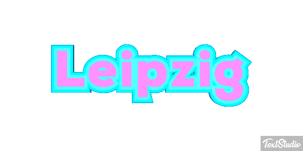 Leipzig Text effect