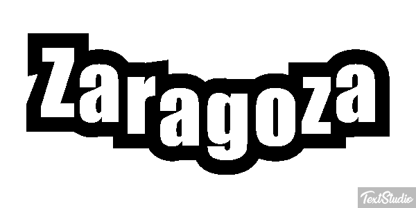 Zaragoza Effet de texte
