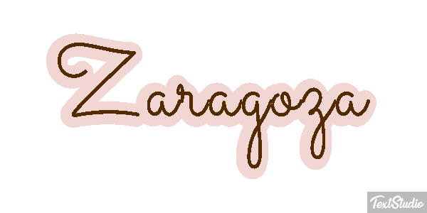 Zaragoza Effet de texte