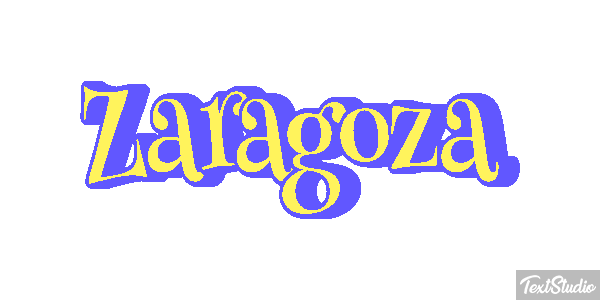 Zaragoza Effet de texte