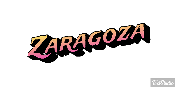 Zaragoza Effet de texte