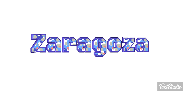 Zaragoza Effet de texte