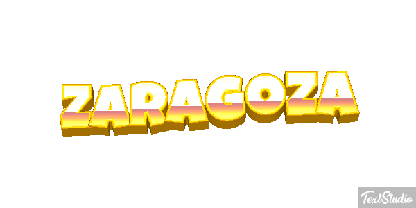 Zaragoza Effet de texte