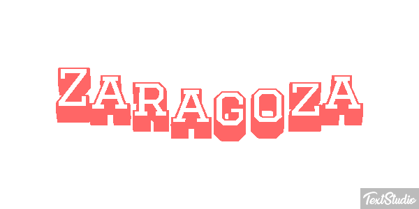 Zaragoza Effet de texte