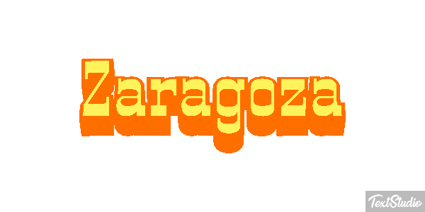 Zaragoza Effet de texte