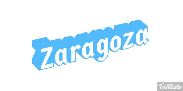 Zaragoza Effet de texte