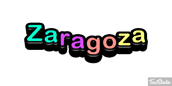 Zaragoza Effet de texte