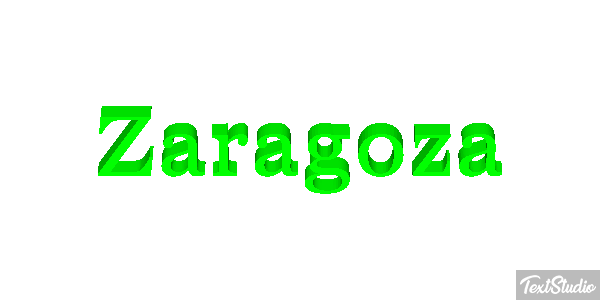 Zaragoza Effet de texte