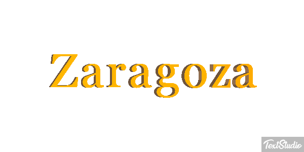 Zaragoza Effet de texte
