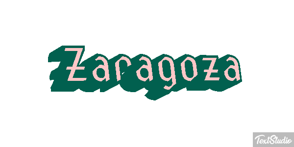 Zaragoza Effet de texte