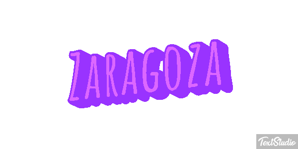 Zaragoza Effet de texte