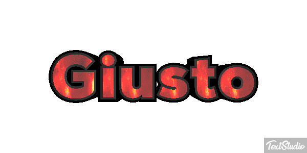 Giusto Text effect