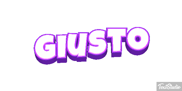 Giusto Text effect