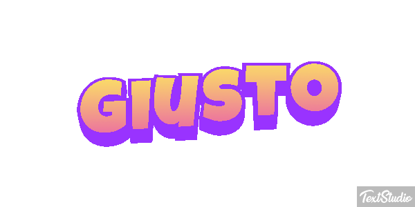 Giusto Text effect
