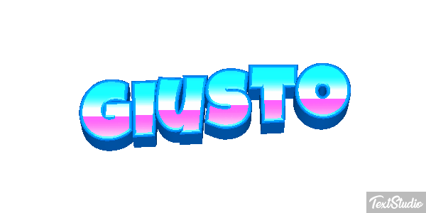 Giusto Text effect
