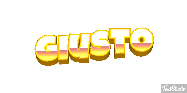 Giusto Text effect