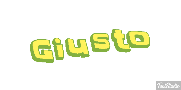 Giusto Text effect