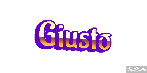 Giusto Text effect