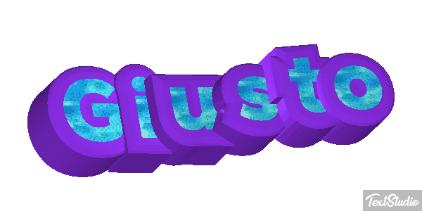 Giusto Text effect