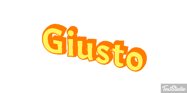 Giusto Text effect