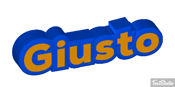 Giusto Text effect
