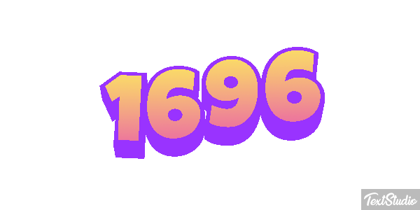 1696 Texteffekt