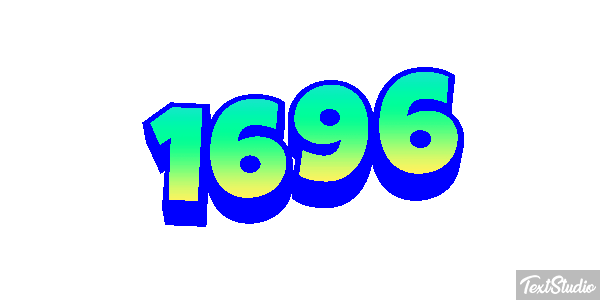 1696 Texteffekt