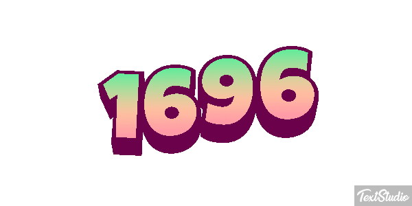1696 Texteffekt