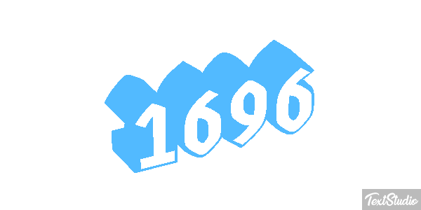 1696 Texteffekt