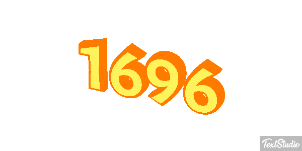1696 Texteffekt