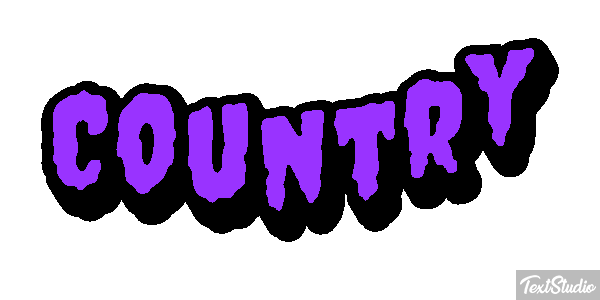 Country Efeito do texto