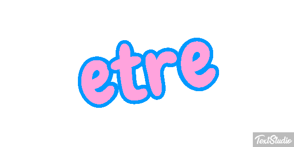 être Effet de texte