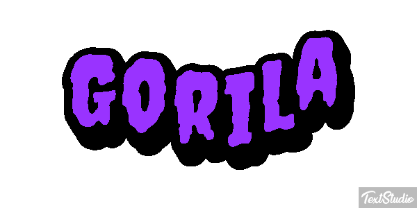 Gorila テキスト効果