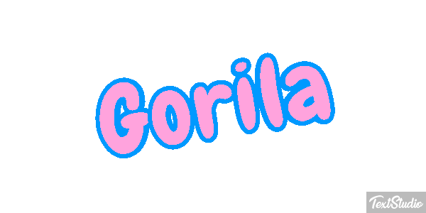 Gorila テキスト効果