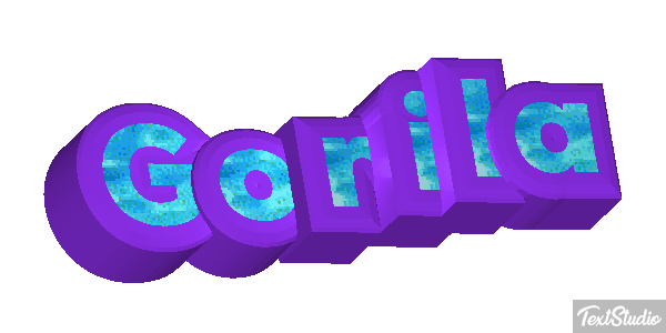Gorila テキスト効果