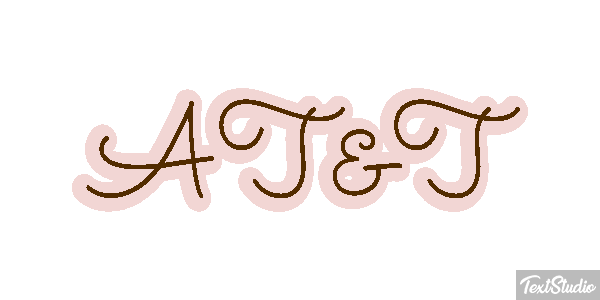 AT&T Texteffekt