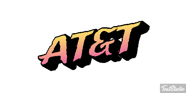 AT&T Texteffekt