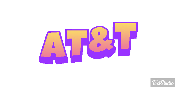 AT&T Texteffekt