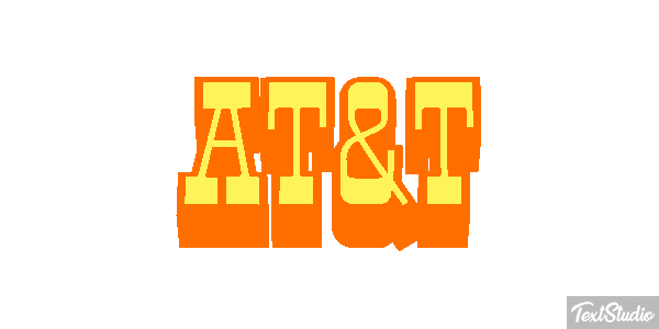 AT&T Texteffekt