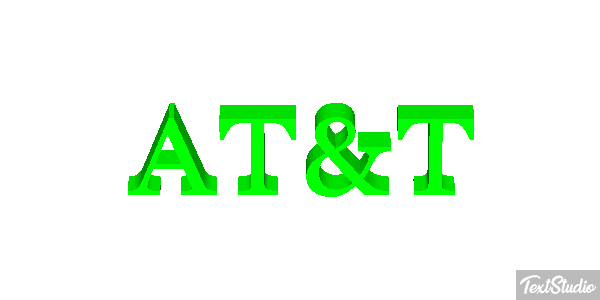 AT&T Texteffekt
