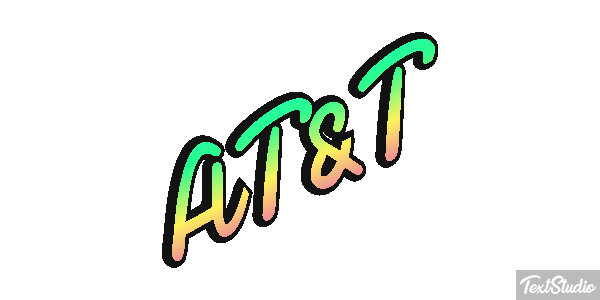 AT&T Texteffekt