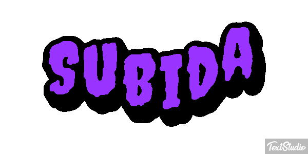 Subida Текстовый эффект