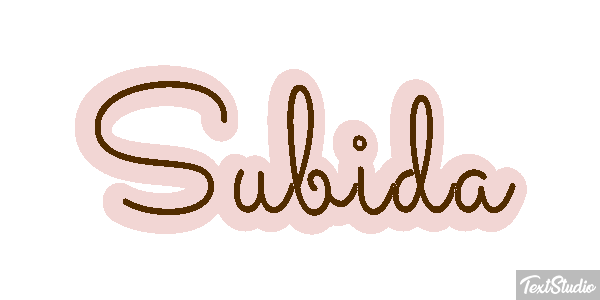 Subida Текстовый эффект