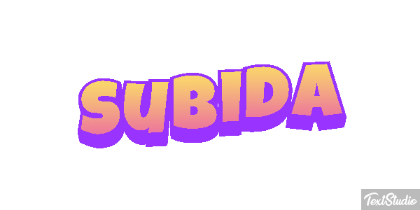Subida Текстовый эффект
