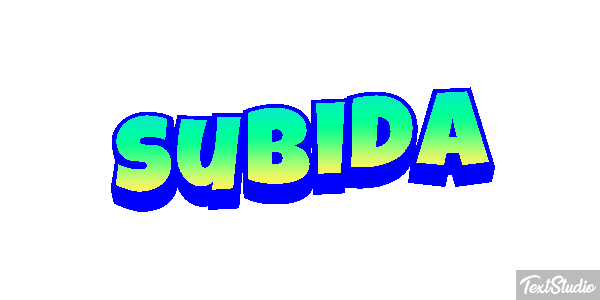 Subida Текстовый эффект