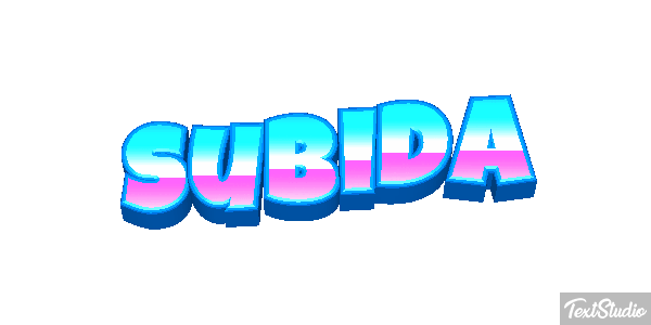 Subida Текстовый эффект