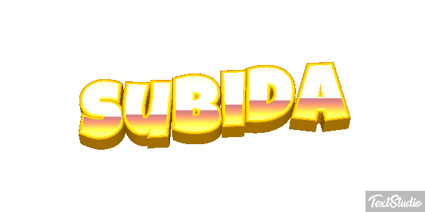 Subida Текстовый эффект