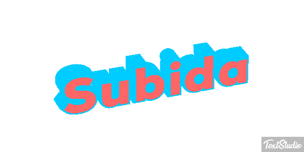 Subida Текстовый эффект