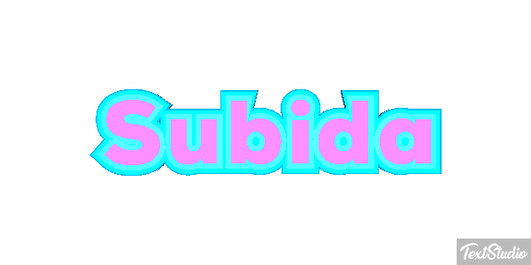 Subida Текстовый эффект