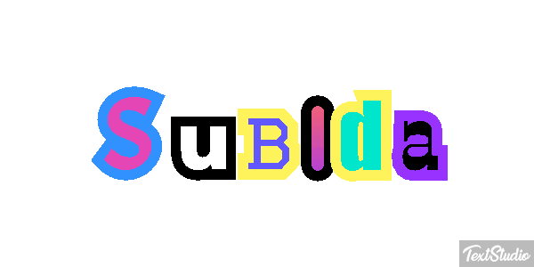 Subida Текстовый эффект